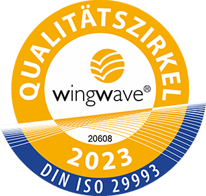 Wingwave Qualitätszirkel 2023 mit DIN ISO 29993